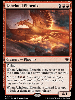 Ashcloud Phoenix (Murders at Karlov Manor Commander)