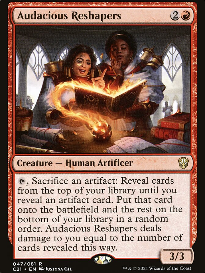 Audacious Reshapers (Commander 2021) 1
