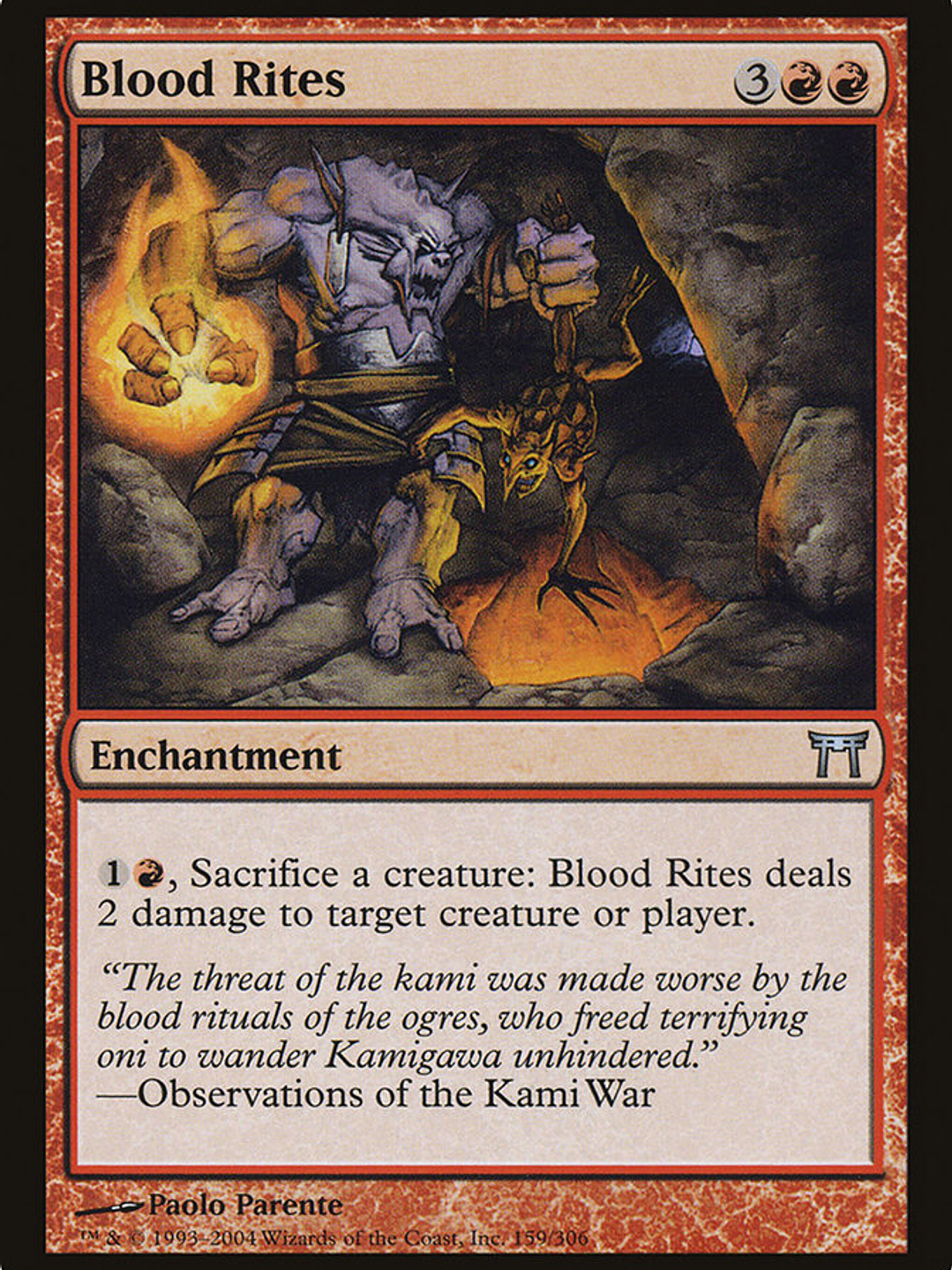Blood Rites (Champions of Kamigawa) 1