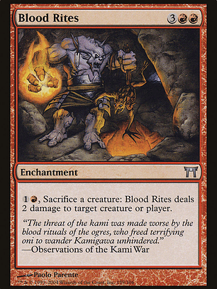 Blood Rites (Champions of Kamigawa)