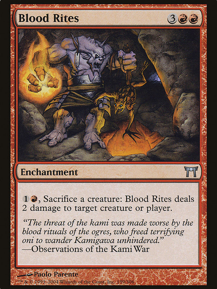 Blood Rites (Champions of Kamigawa) 1