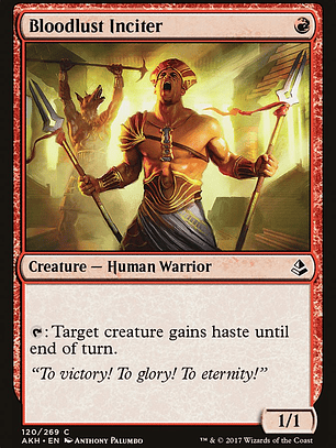 Bloodlust Inciter (Amonkhet)