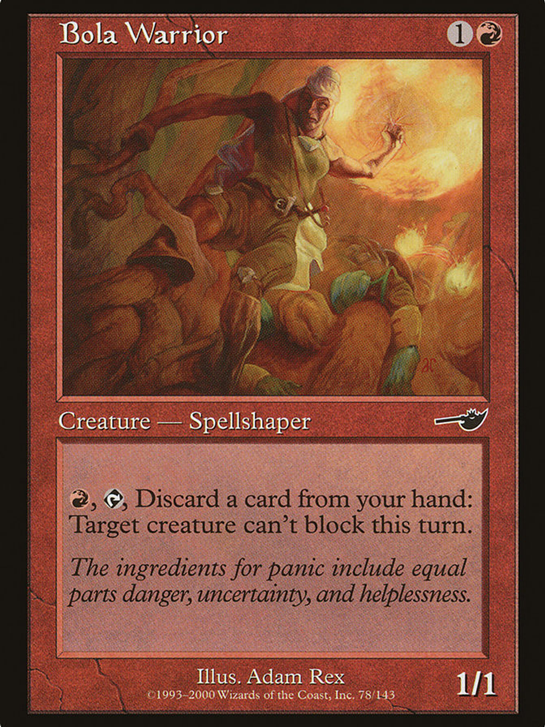 Bola Warrior (Nemesis) 1