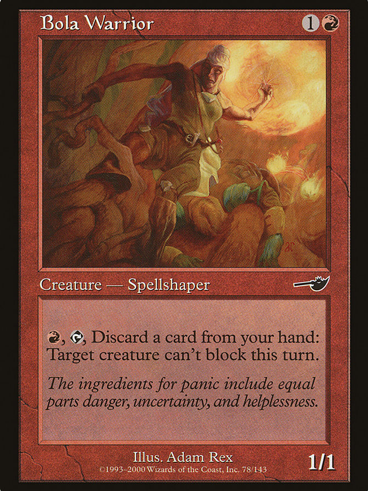 Bola Warrior (Nemesis) 1