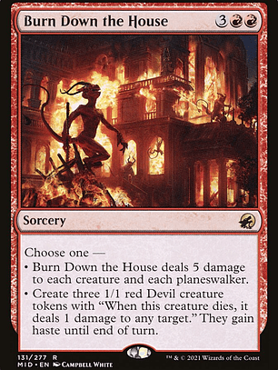 Burn Down the House (Innistrad: Midnight Hunt)