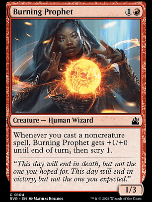 Burning Prophet (Ravnica Remastered)