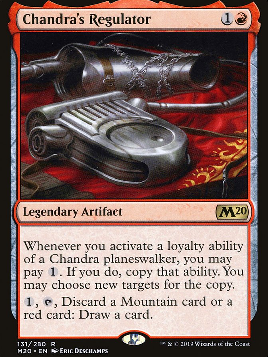 Chandra's Regulator (Core Set 2020) 1