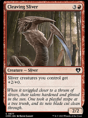 Cleaving Sliver (Commander Masters)