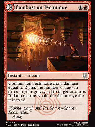 Combustion Technique (Avatar: The Last Airbender)
