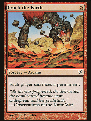 Crack the Earth (Betrayers of Kamigawa)