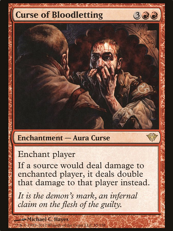 Curse of Bloodletting (Dark Ascension) 1