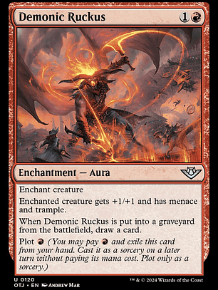 Demonic Ruckus (Outlaws of Thunder Junction)