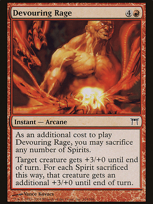 Devouring Rage (Champions of Kamigawa)