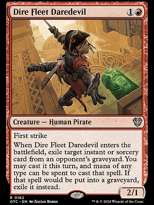 Dire Fleet Daredevil (Outlaws of Thunder Junction Commander)