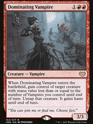 Dominating Vampire (Innistrad: Crimson Vow)