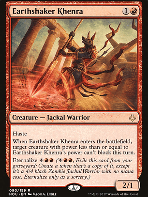 Earthshaker Khenra (Hour of Devastation)