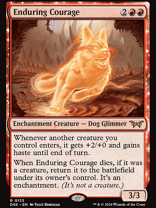 Enduring Courage (Duskmourn: House of Horror)