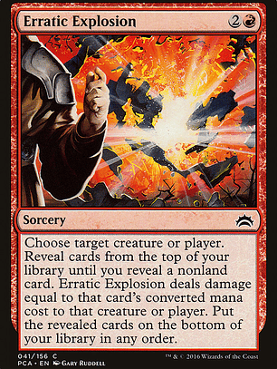 Erratic Explosion (Planechase Anthology)