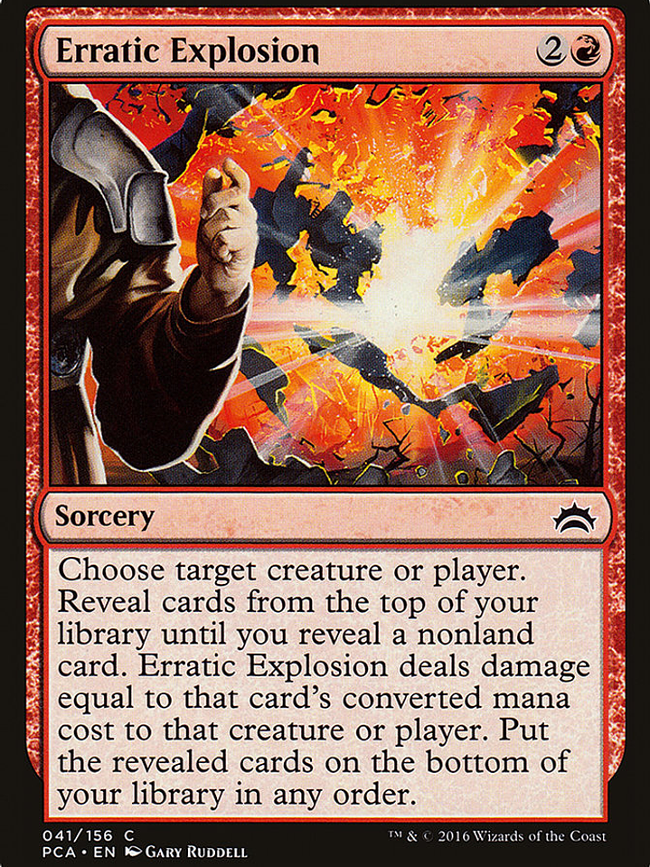 Erratic Explosion (Planechase Anthology) 1