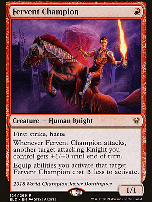 Fervent Champion (Throne of Eldraine)