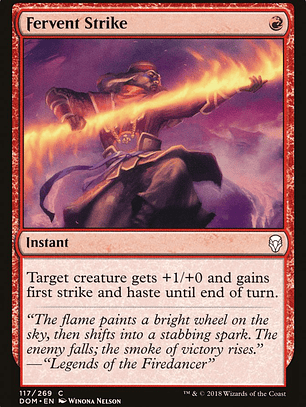 Fervent Strike (Dominaria)