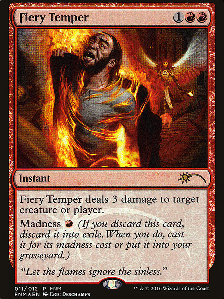 Fiery Temper (Friday Night Magic 2016) 1