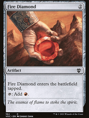 Fire Diamond (Crimson Vow Commander)