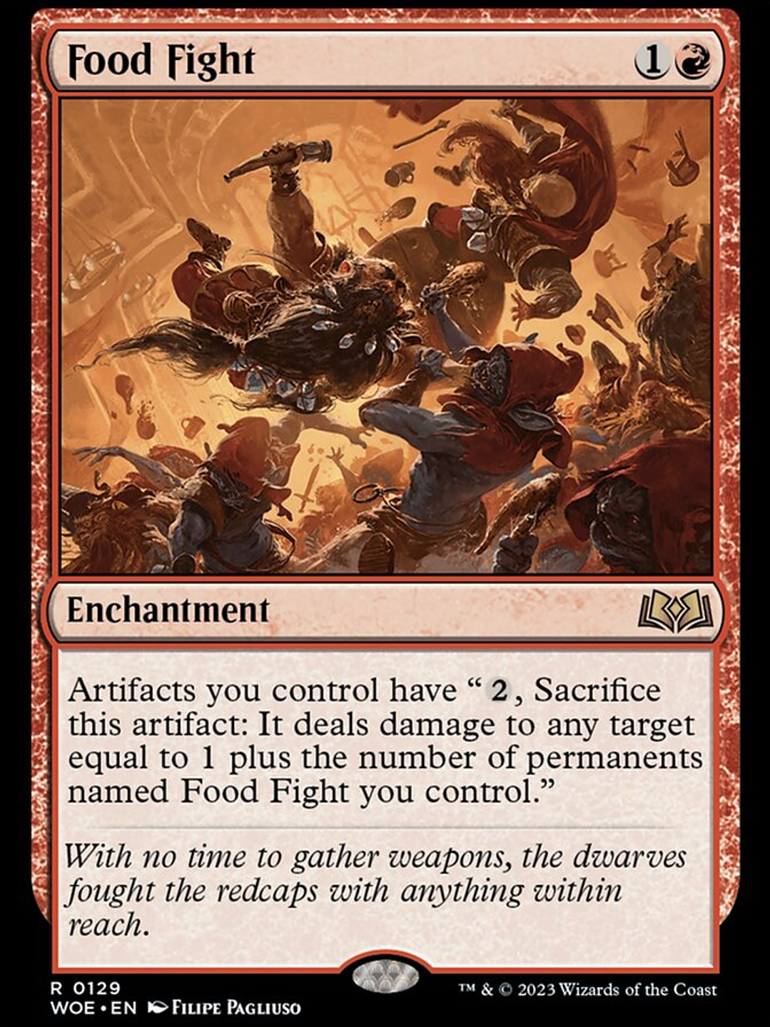 Food Fight (Wilds of Eldraine) 1