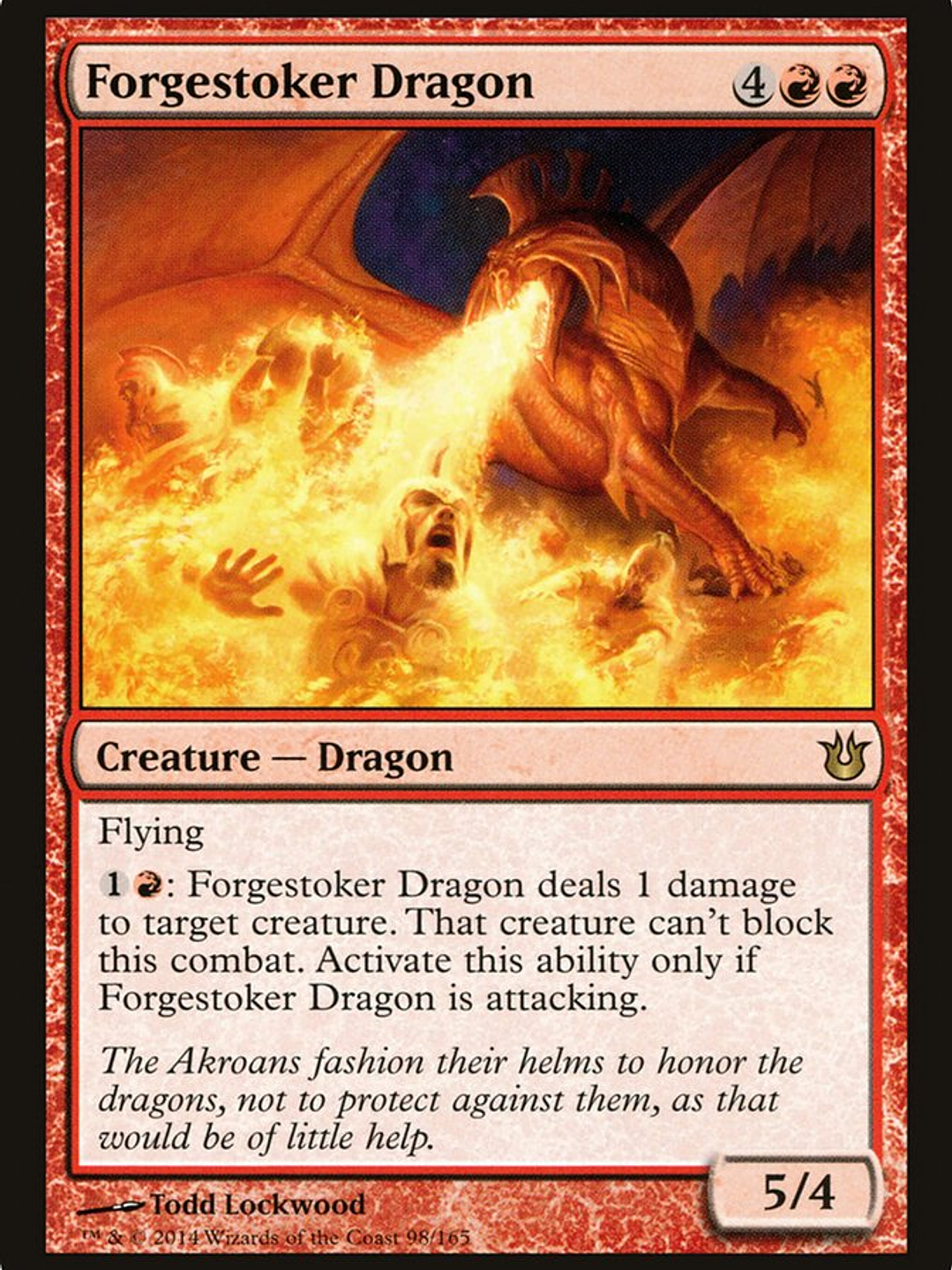 Forgestoker Dragon (Born of the Gods) 1