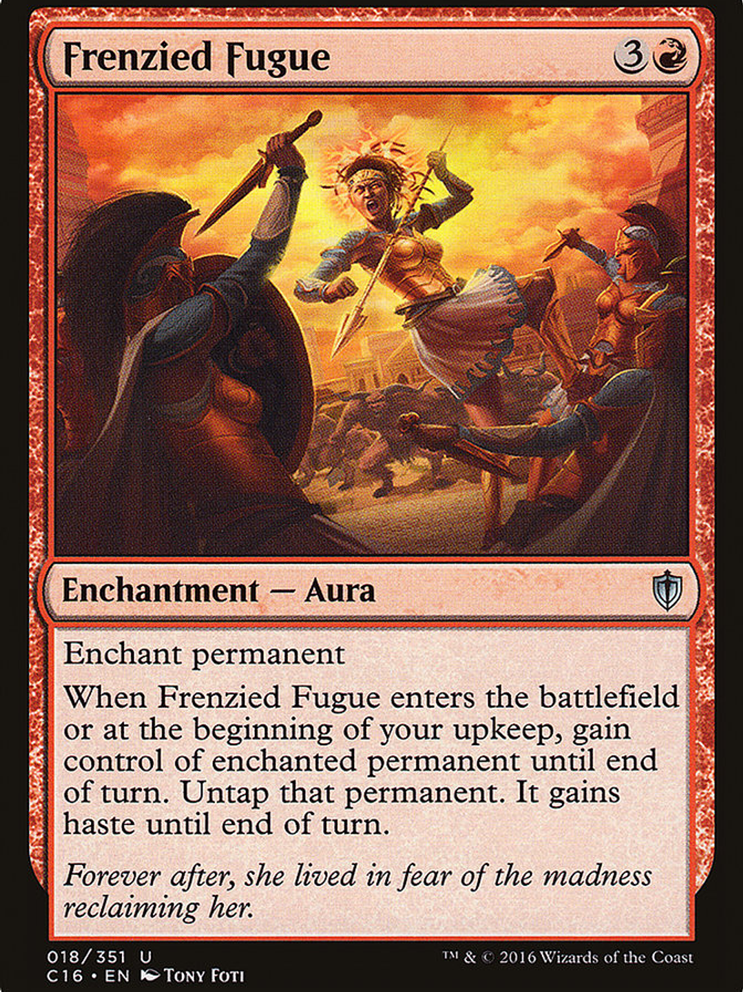 Frenzied Fugue (Commander 2016) 1