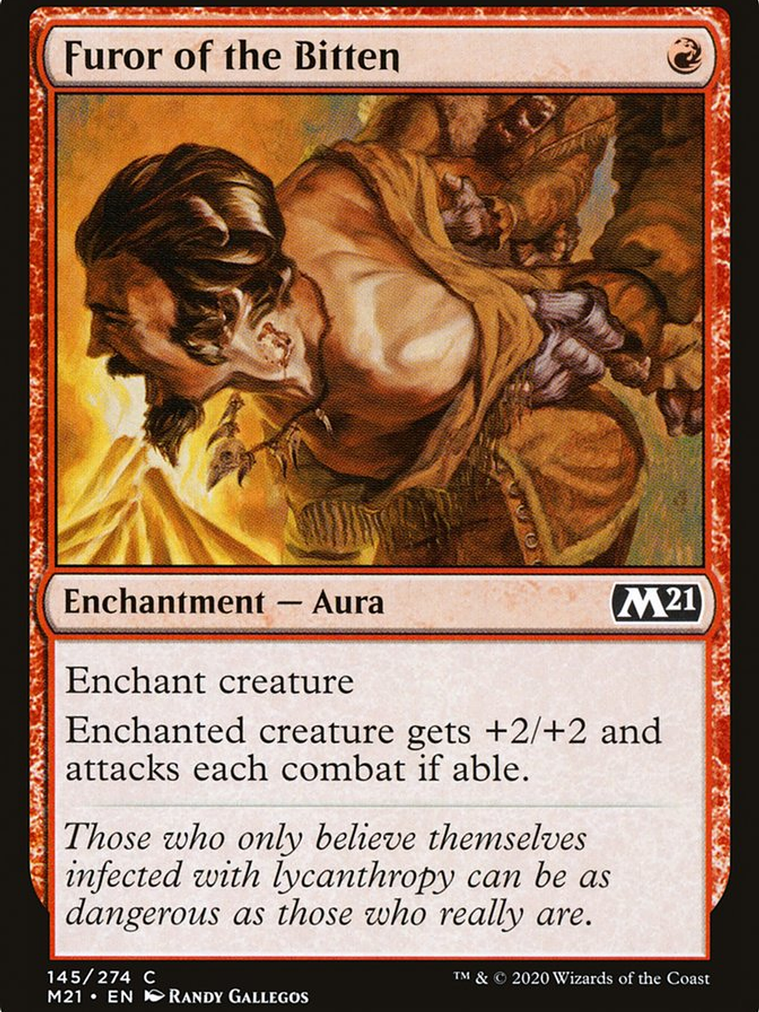 Furor of the Bitten (Core Set 2021) 1