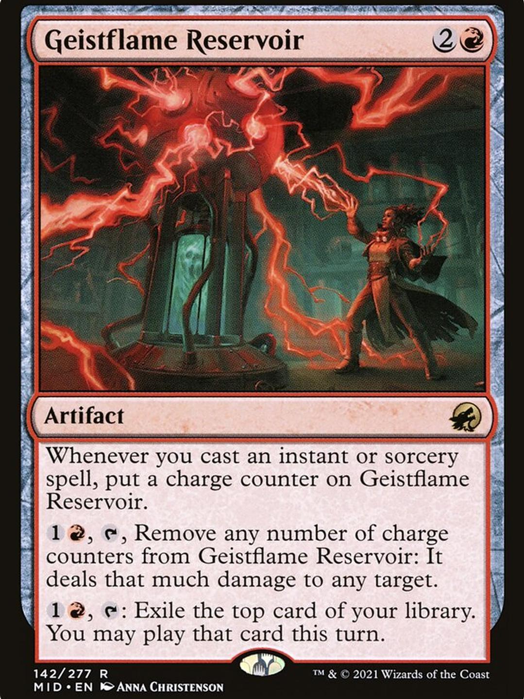 Geistflame Reservoir (Innistrad: Midnight Hunt) 1