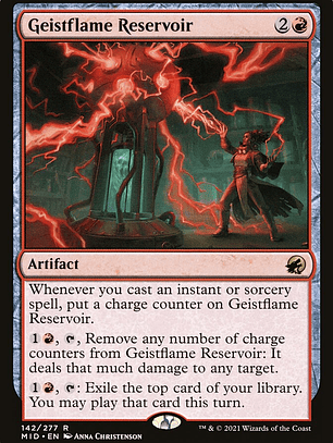Geistflame Reservoir (Innistrad: Midnight Hunt)