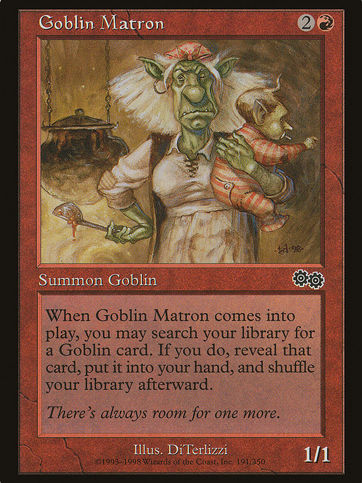 Goblin Matron (Urza's Saga) 1