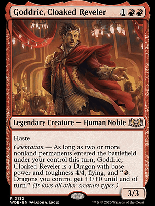 Goddric, Cloaked Reveler (Wilds of Eldraine)