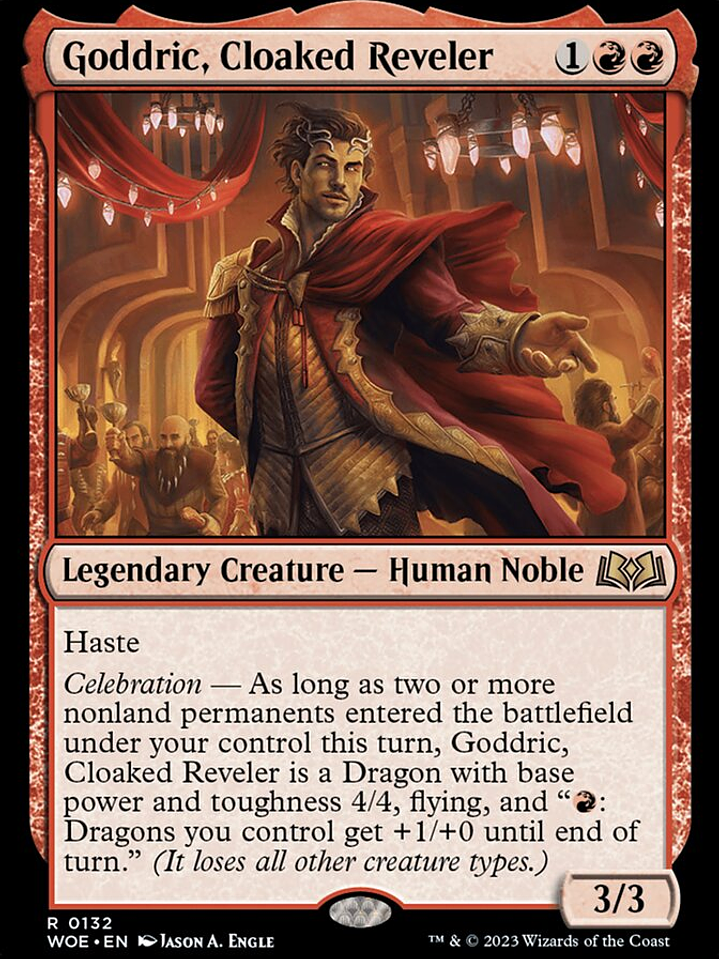 Goddric, Cloaked Reveler (Wilds of Eldraine) 1