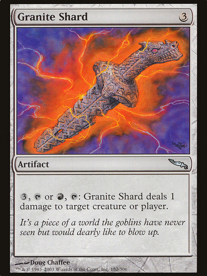 Granite Shard (Mirrodin) 1