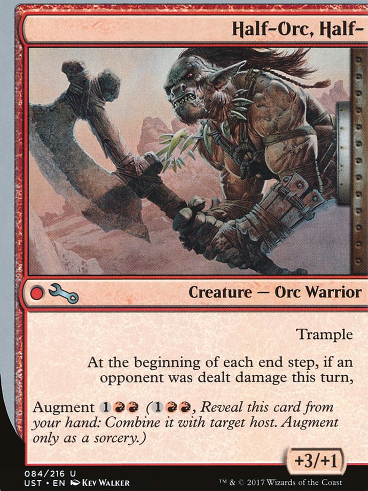 Half-Orc, Half- (Unstable) 1