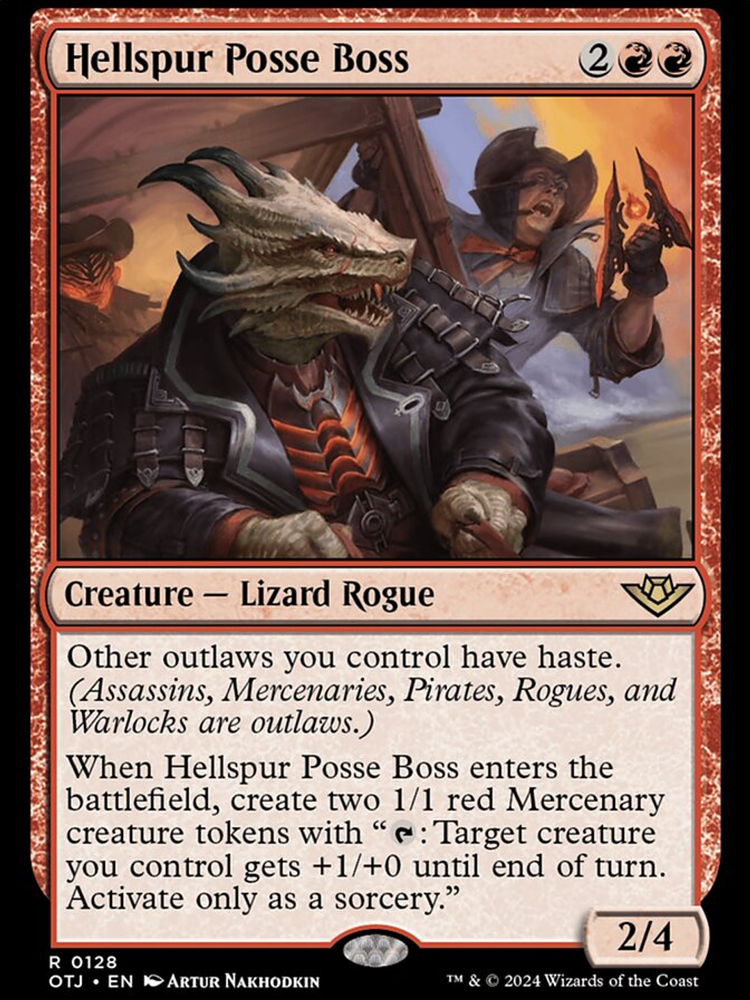 Hellspur Posse Boss (Outlaws of Thunder Junction) 1