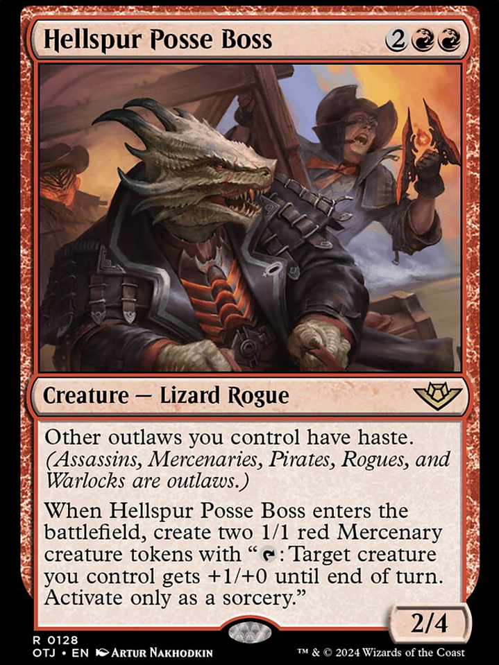 Hellspur Posse Boss (Outlaws of Thunder Junction) 1