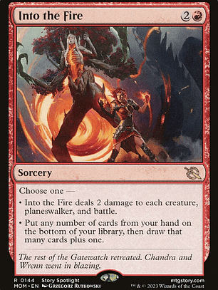 Into the Fire (March of the Machine)