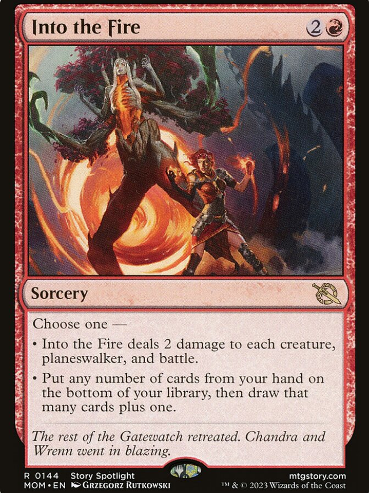 Into the Fire (March of the Machine) 1