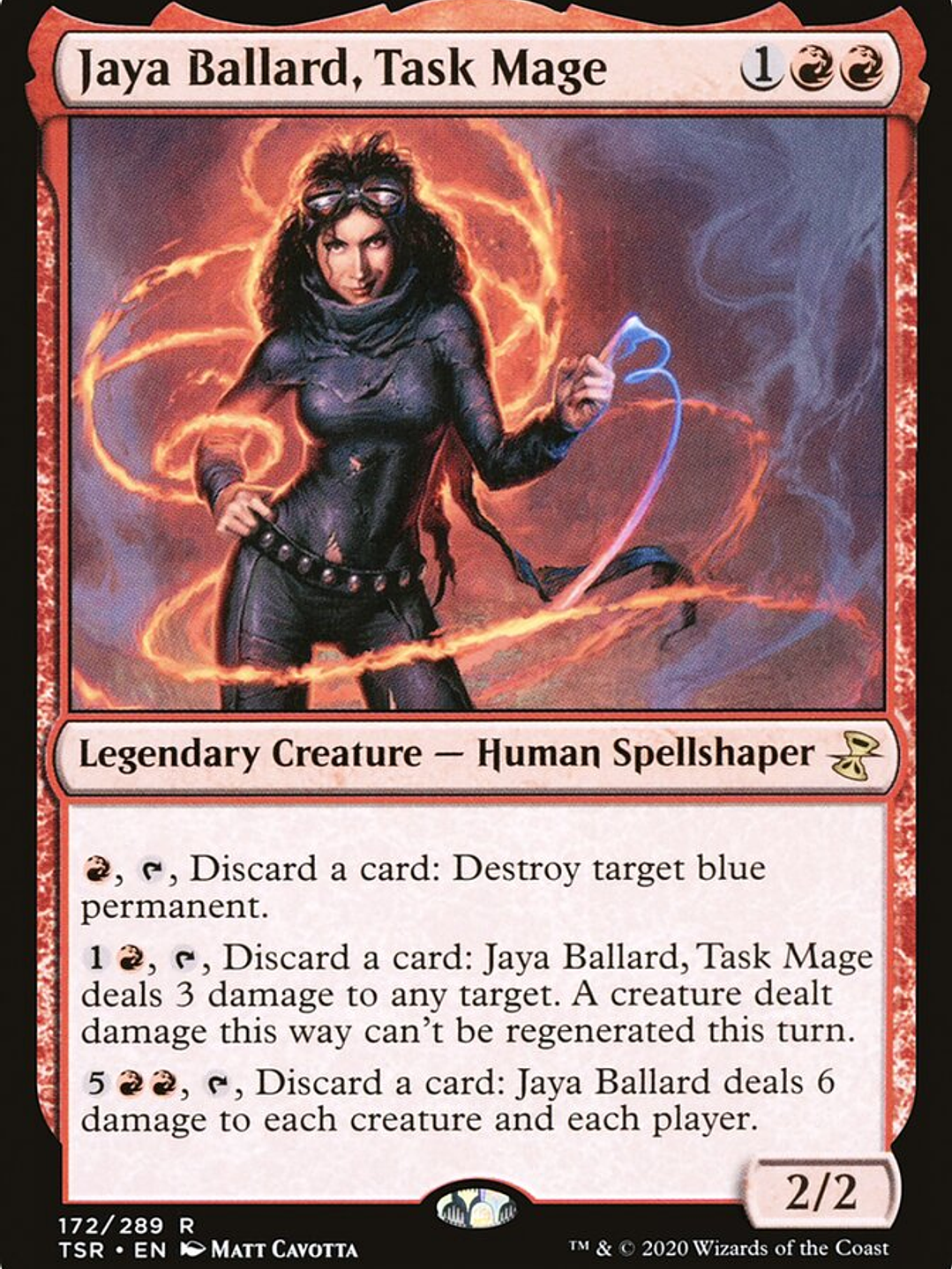 Jaya Ballard, Task Mage (Time Spiral Remastered) 1