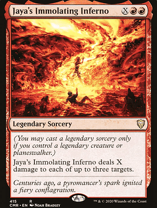Jaya's Immolating Inferno (Commander Legends)