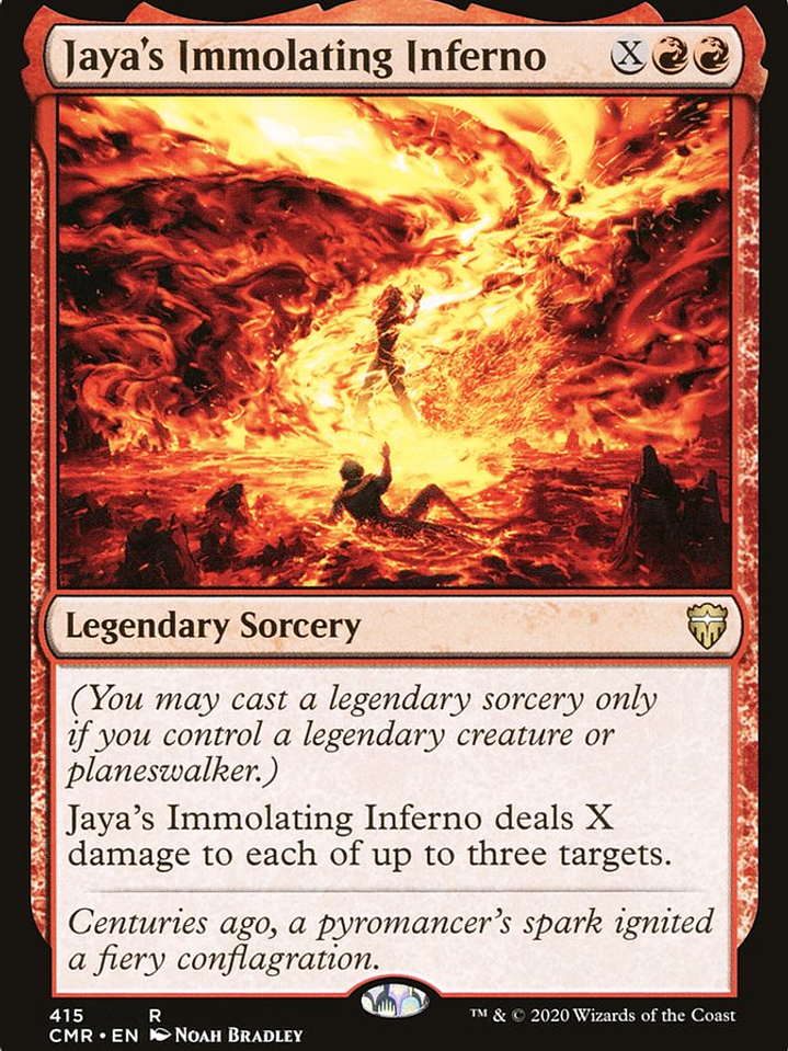 Jaya's Immolating Inferno (Commander Legends) 1