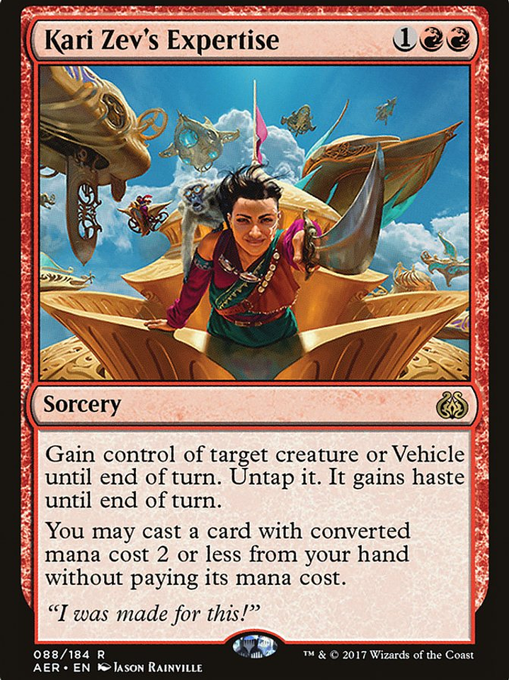 Kari Zev's Expertise (Aether Revolt) 1