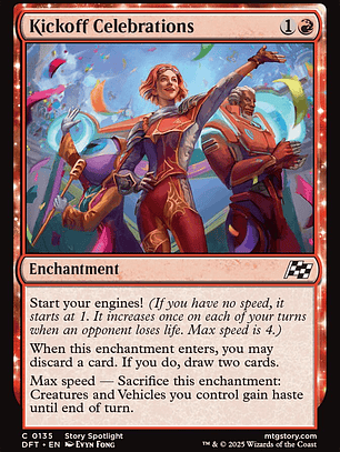 Kickoff Celebrations (Aetherdrift)