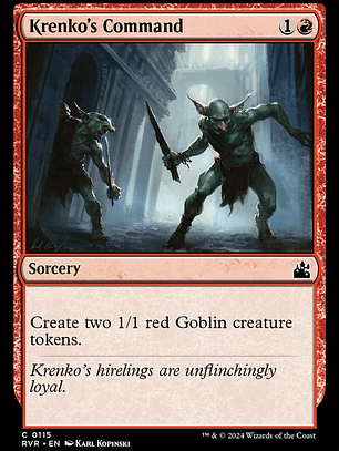 Krenko's Command (Ravnica Remastered)