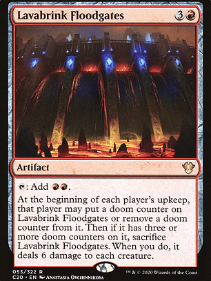 Lavabrink Floodgates (Commander 2020)