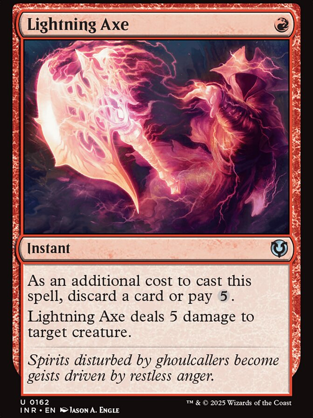 Lightning Axe (Innistrad Remastered) 1
